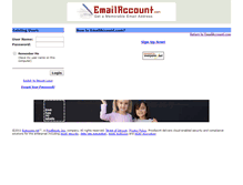 Tablet Screenshot of mail.emailaccount.com